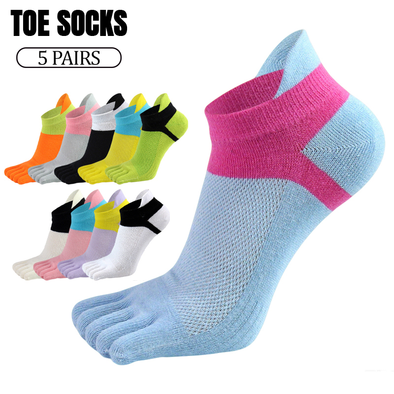 Ankle Sock Low Cut - 5 paia di calze a cinque